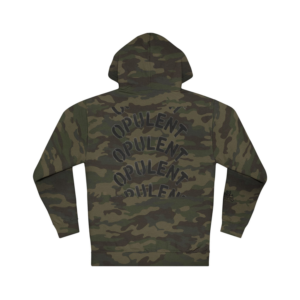 Opulent Logo Hoodie — Bold Box-Logo Streetwear Pullover