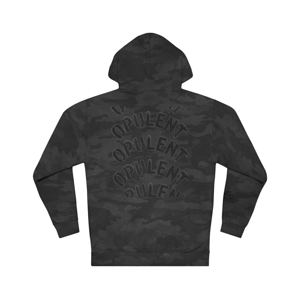 Opulent Logo Hoodie — Bold Box-Logo Streetwear Pullover