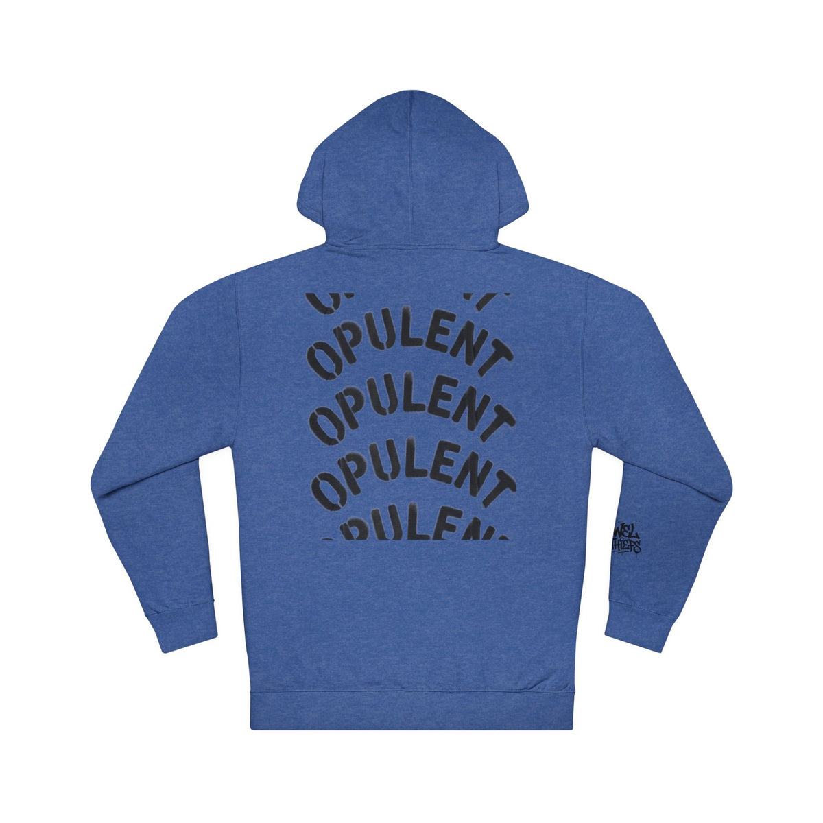 Opulent Logo Hoodie — Bold Box-Logo Streetwear Pullover