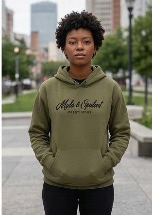 Mula & Opulent 13.5oz Cross-Grain Hoodie