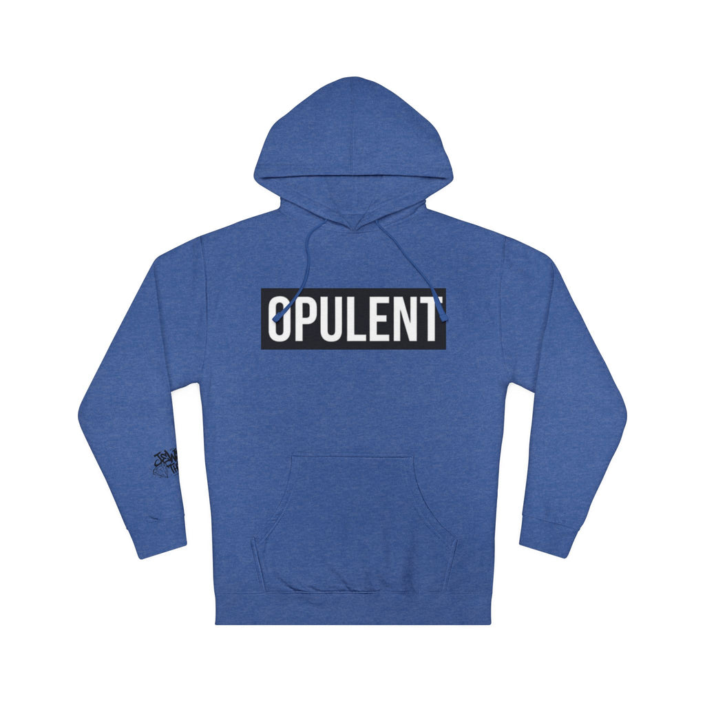 Opulent Logo Hoodie — Bold Box-Logo Streetwear Pullover