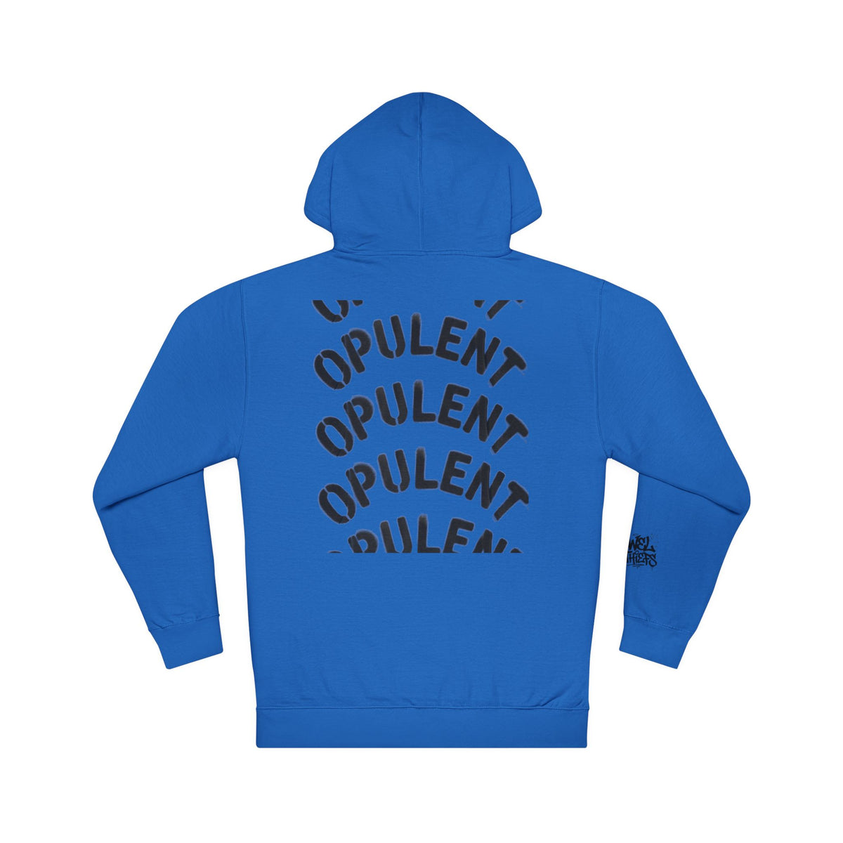 Opulent Logo Hoodie — Bold Box-Logo Streetwear Pullover